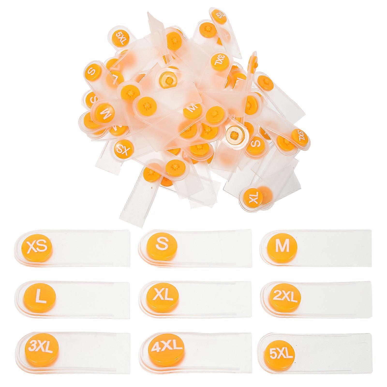 Labels For Clothes Plastic Steam Iron Safe No Cracking Retail Use 90Pack