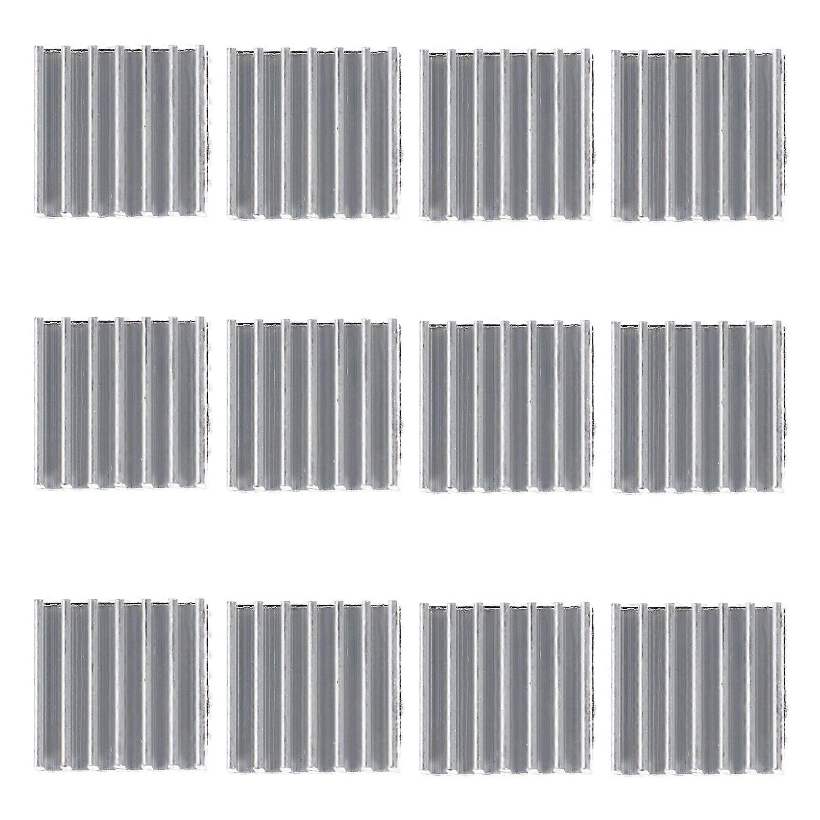 Mini Heatsink Temperature Regulation For Power Square 1.5x1.5x0.5cm 24Pcs