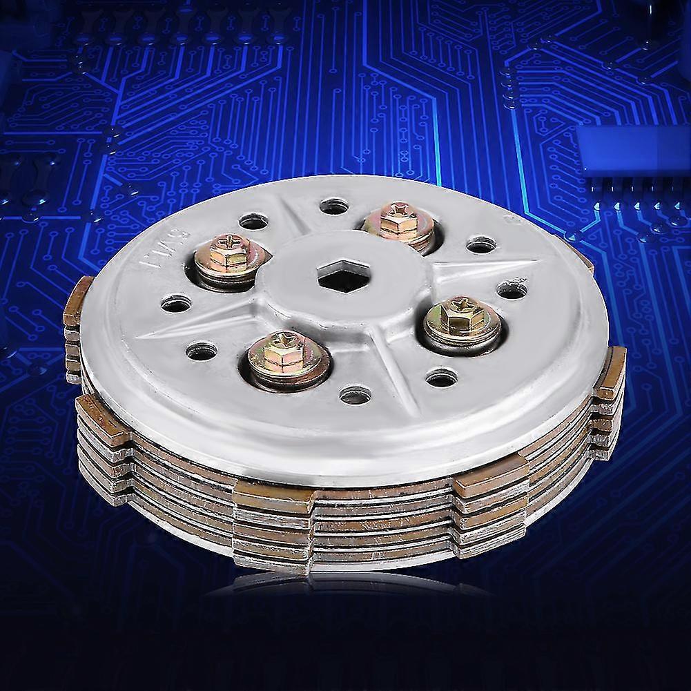 Replacement clutch plate for YBR125 motorcycle assembly