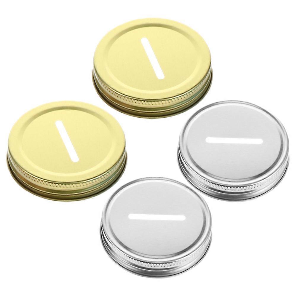 Can Lids For Tins Bank Lids Round Replacement Lid Design Diy Enthusiasts 4Pcs