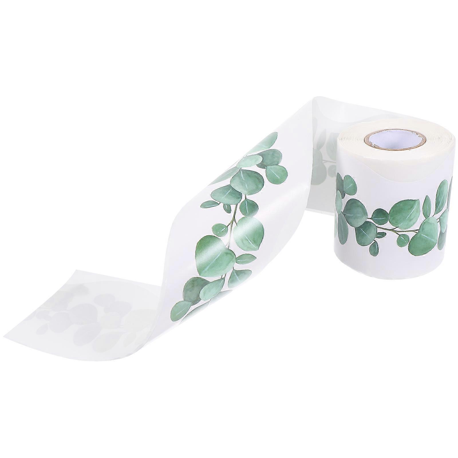 Bright Decorative Leaves Border Sticker for Classroom, Office, or Home – Reusable Trim for Bulletin Boards, Chalkboards, Whiteboards & Wall Displays