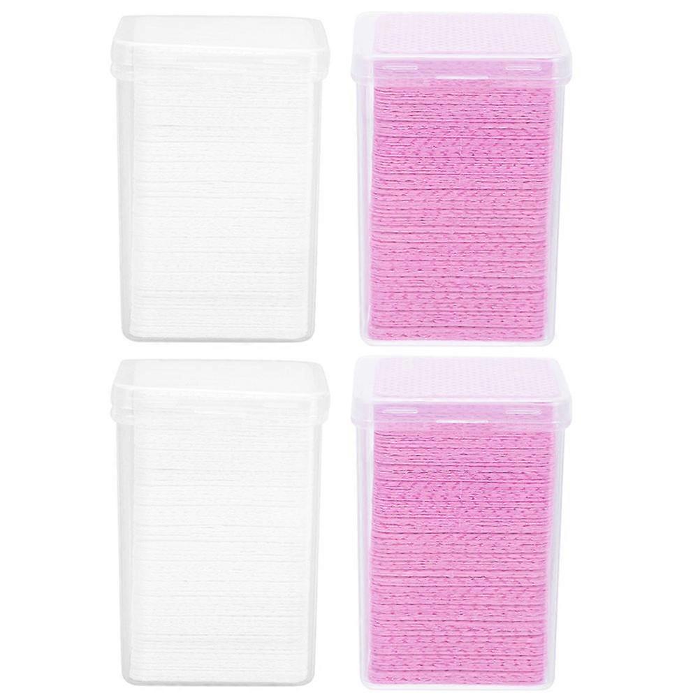 False Eyelash Holder Pads Eyelash Glue Removing Pads Home DIY 4.8x4.8cm Square Shape 800Pack