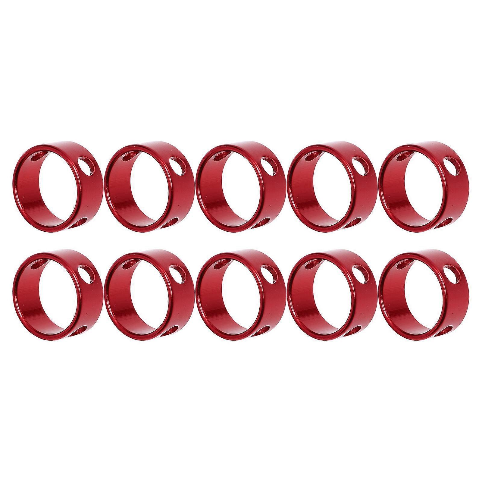 10pcs Portable Tent Wind Rope Buckles and Tent Rope Fasteners for Camping Supplies