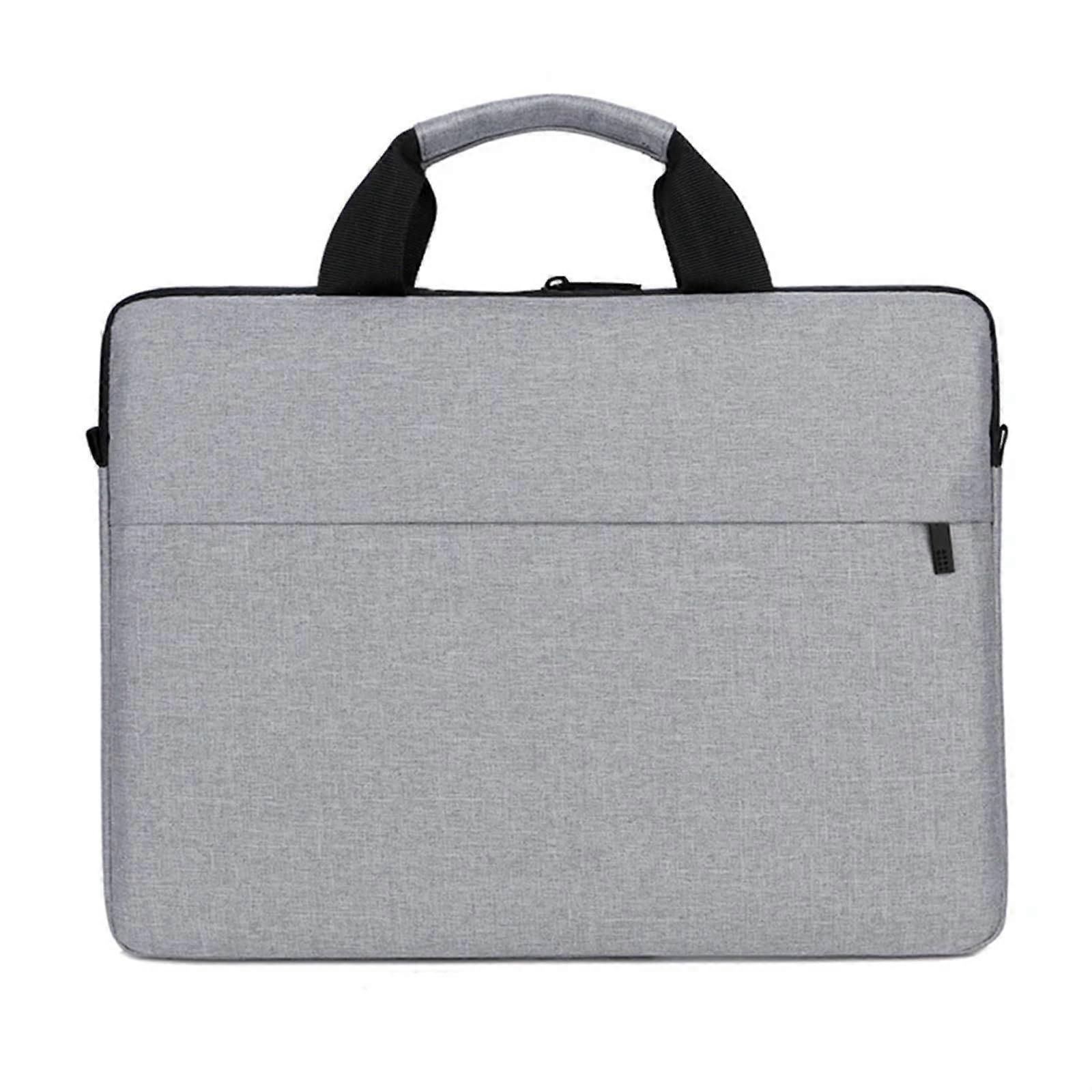 Laptop bag for women 13.3, 14.1, 15.6, 17 inch office notebook case travel computer handbag for business (Gray, 14.1inch) Gray 14.1inch