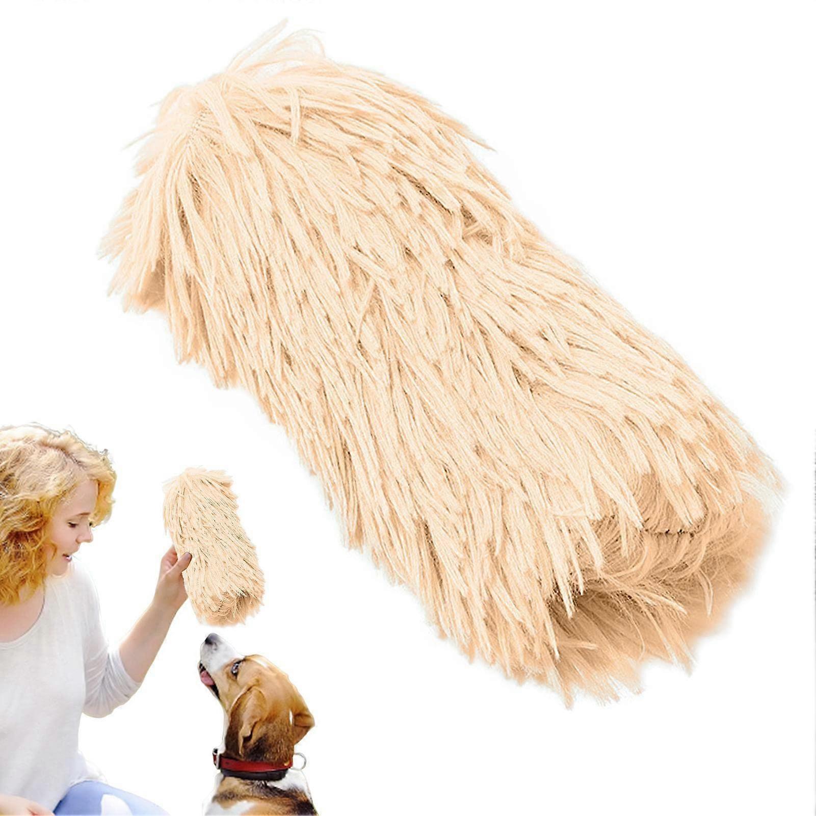 Puppy Plush Toy Soft Squeaky Dog Toy with Catnip for Puppies, Cats, Pets
