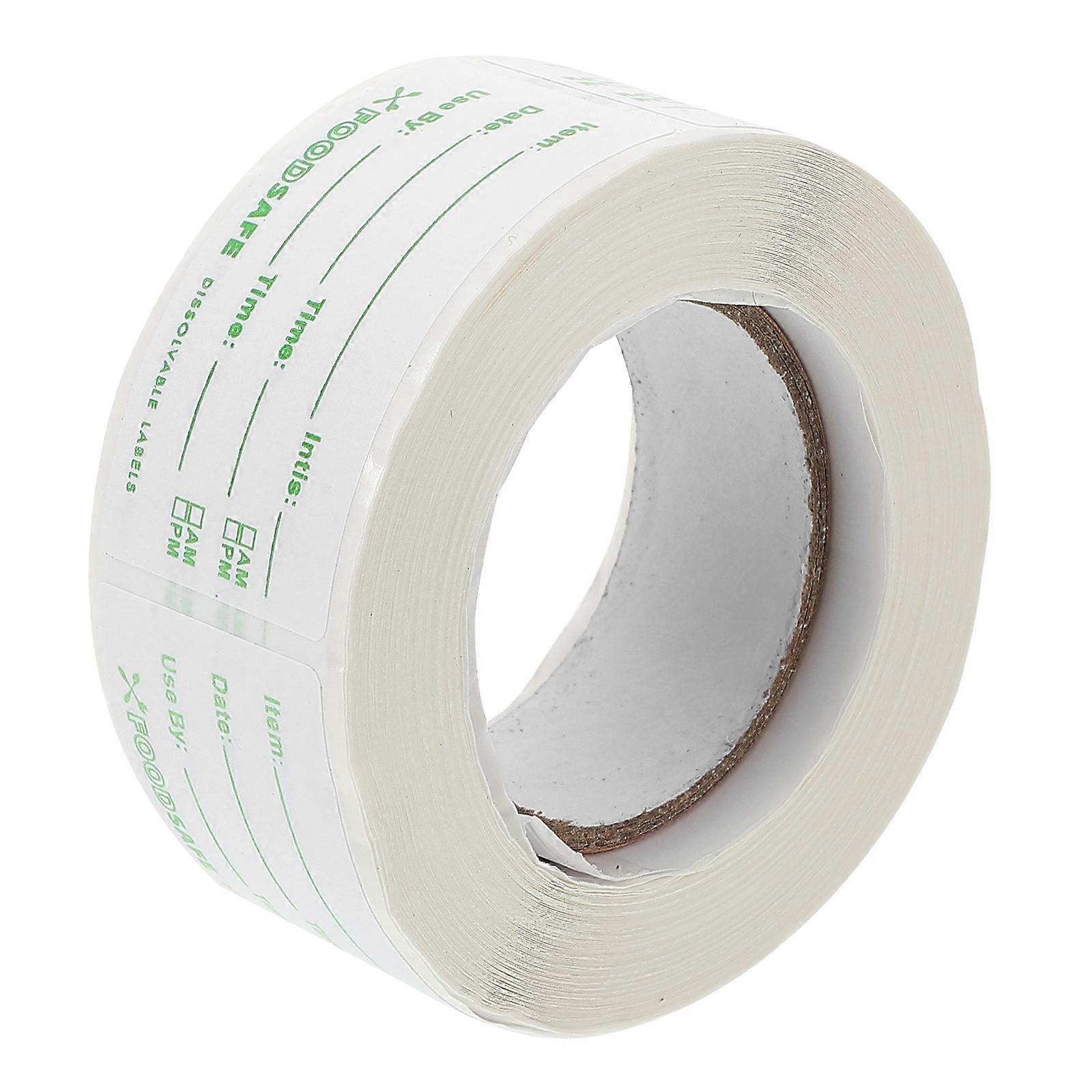 Restaurant Stickers Refrigerator Use Easy Application and Removal Self-Adhesive Sticker 1.97X0.94X0.04in 300Pcs