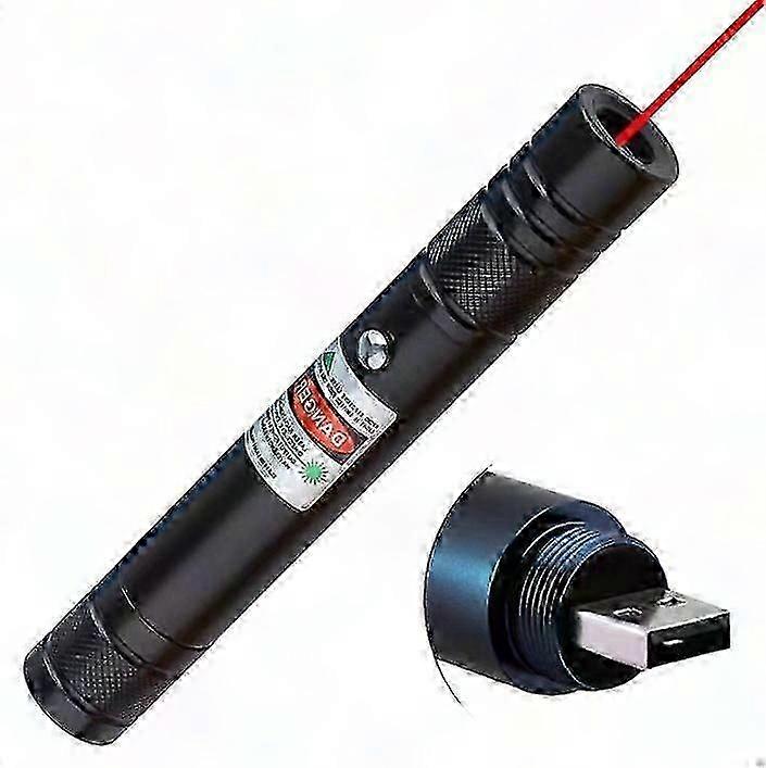 Green & Red USB Laser Pointer Flashlight for Coaching and Presentations