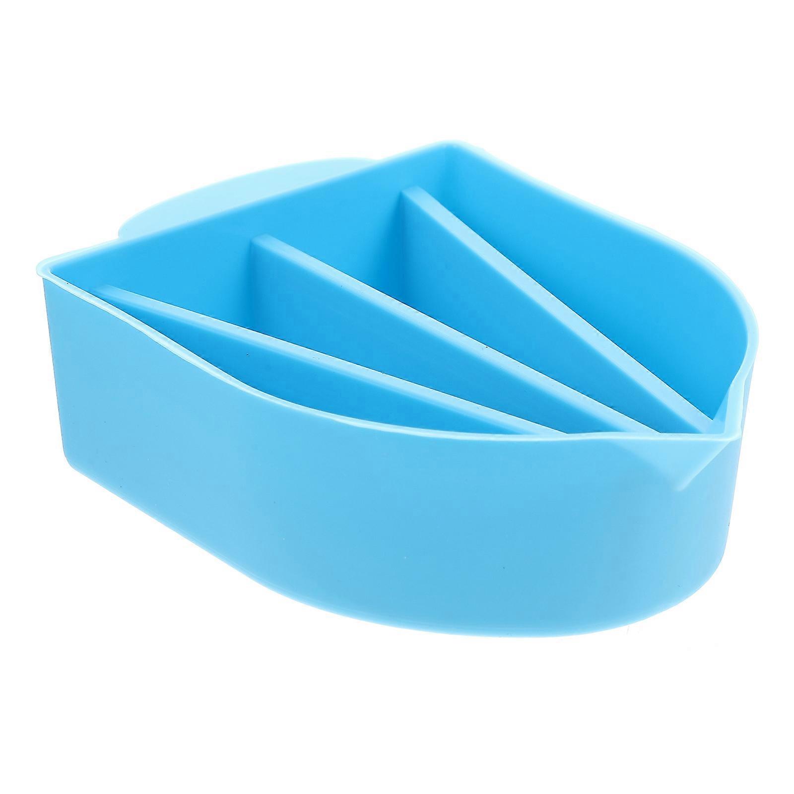 Silicone Epoxy Mixing Cup Color Mixing Pigment Storage DIY Epoxy Craft Supply 13X10cm Simple and Practical Design 1Set