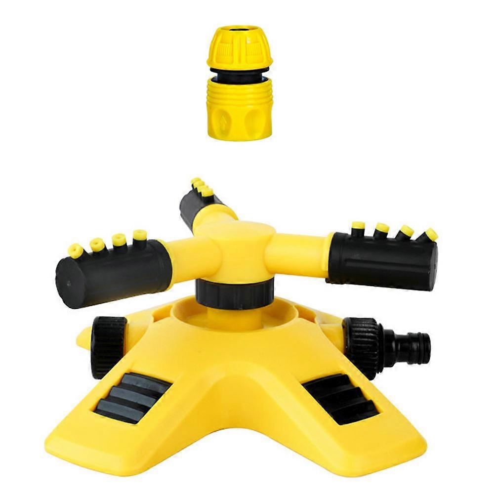 Practical and Durable Plastic Sprinkler for Watering Garden with 360 Rotating Design 2 Pcs