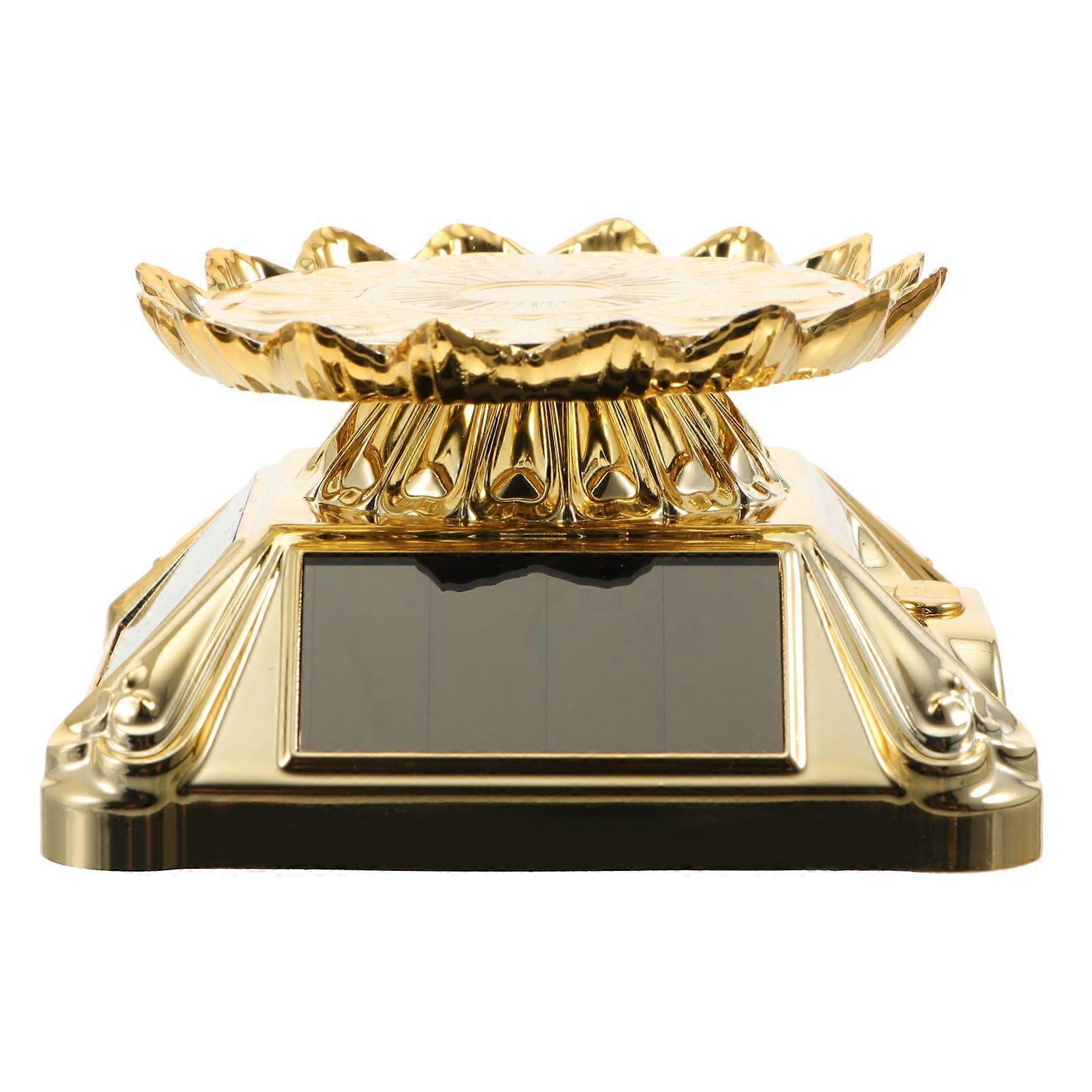 Solar Powered Rotating Display Stand for Jewelry and Watches – Stylish, Versatile Holder for Retail and Home Collections