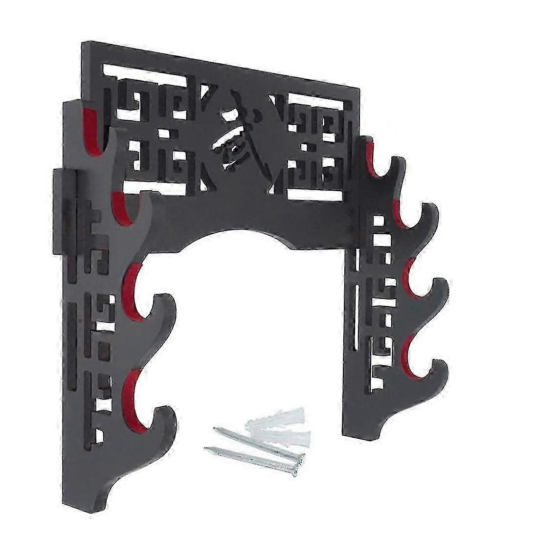 sword holder wall mount for samurai sword display rack and standard swords-d