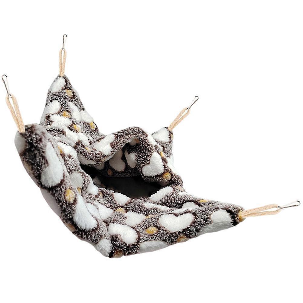 Hamster Hanging Nest Comfortable Hamster Hammock Envelope Shape Chinchillas Cage Use 24x22cm Sleeping 1Pack