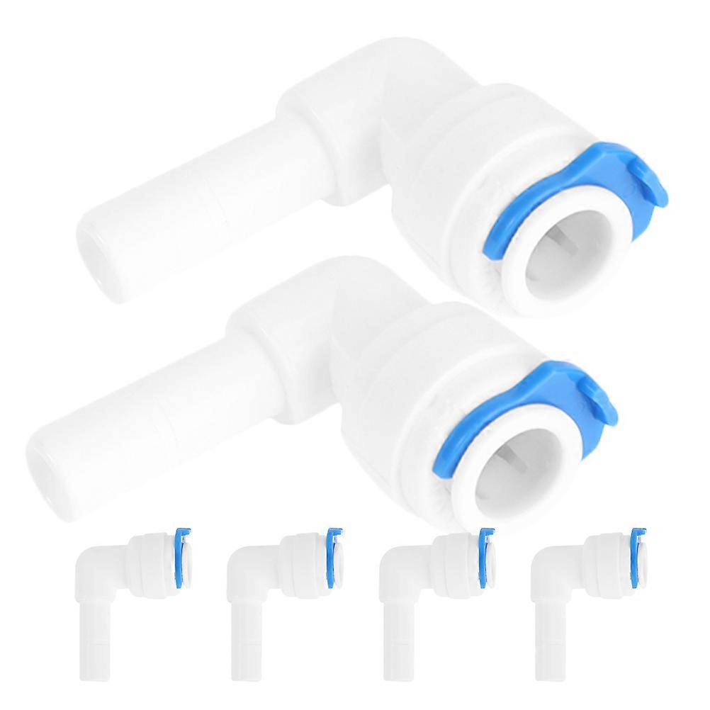 Push To Connector Fitting Faucet Adapter Fitting Installation Homeowners 6Pcs