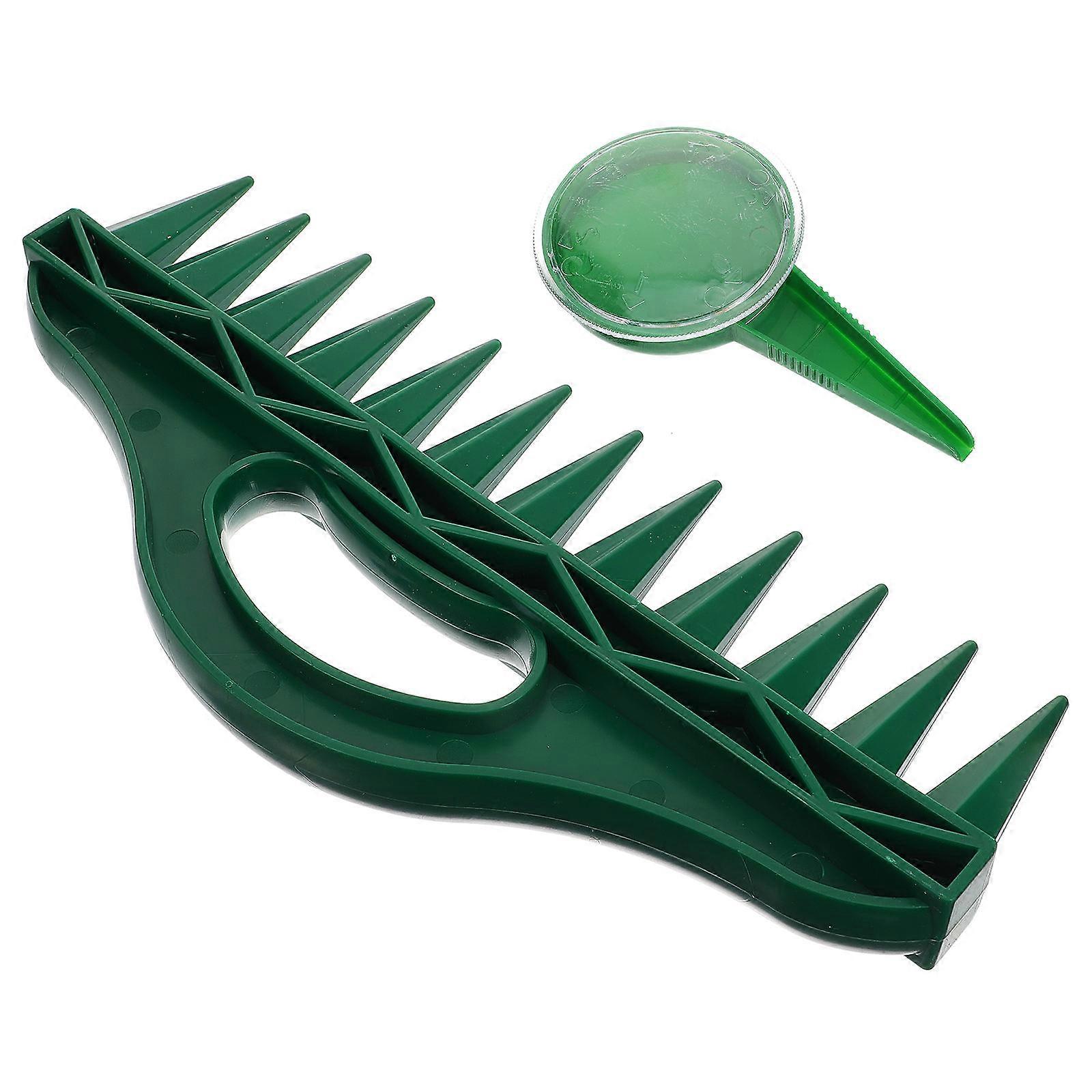 1 Set of Dibber Garden Tool Hand Dibber Portable Planter Tool