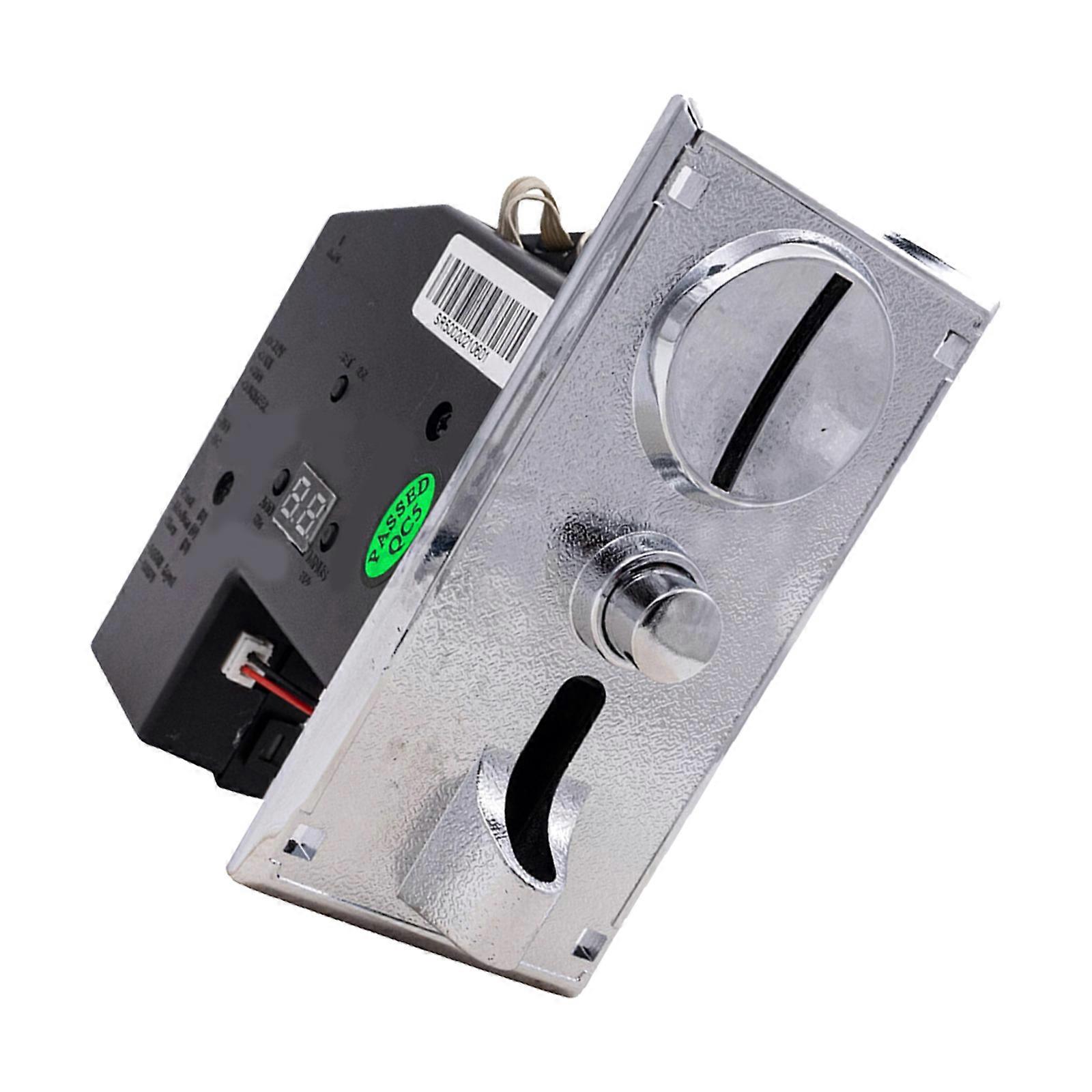 Programmable Tokens Coin Acceptor For Commercial Use Featuring 8 Currency Setting Multiple Coin Acceptor Multicolor