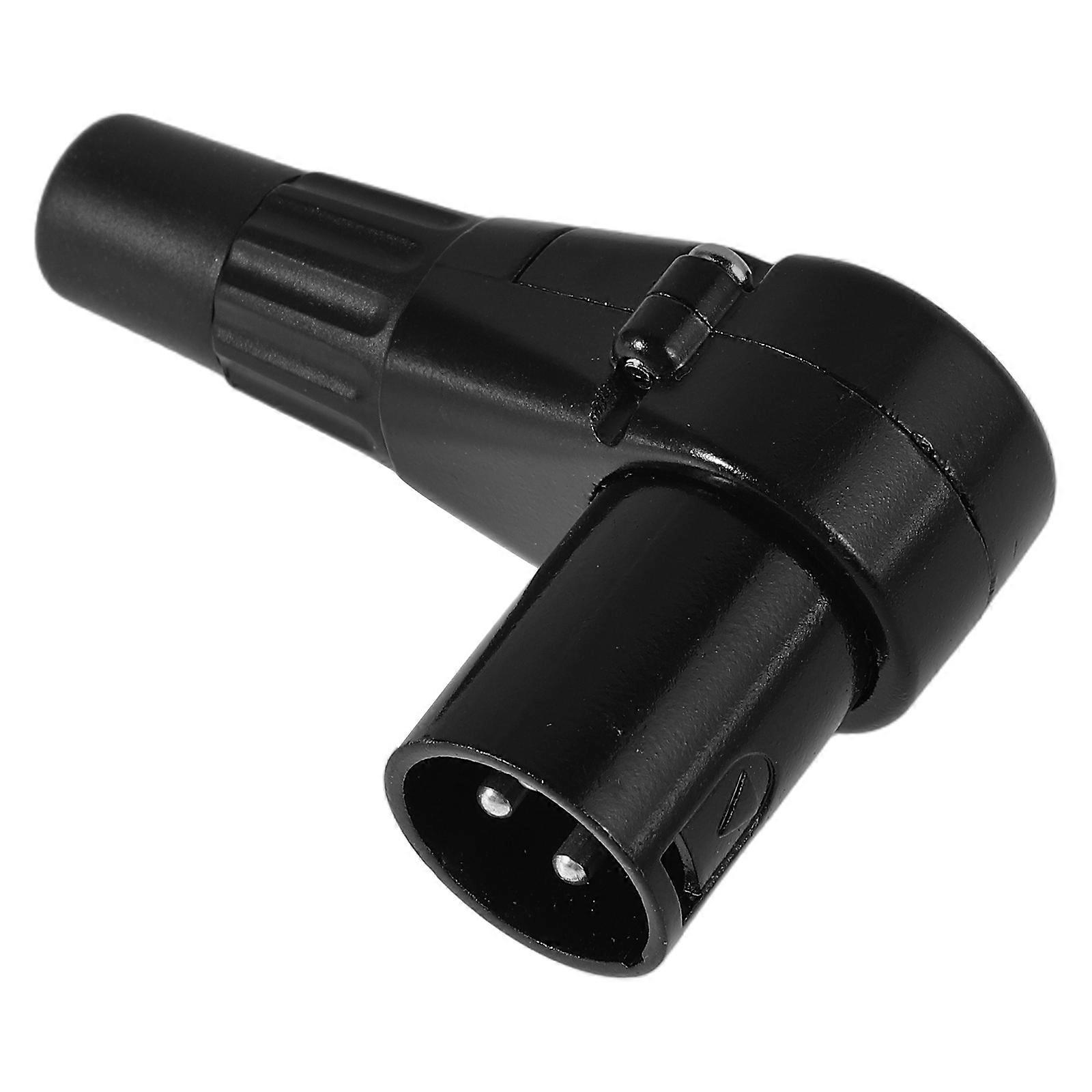 Xlr Male Connector Copper Audio Adapter for Stable Connection