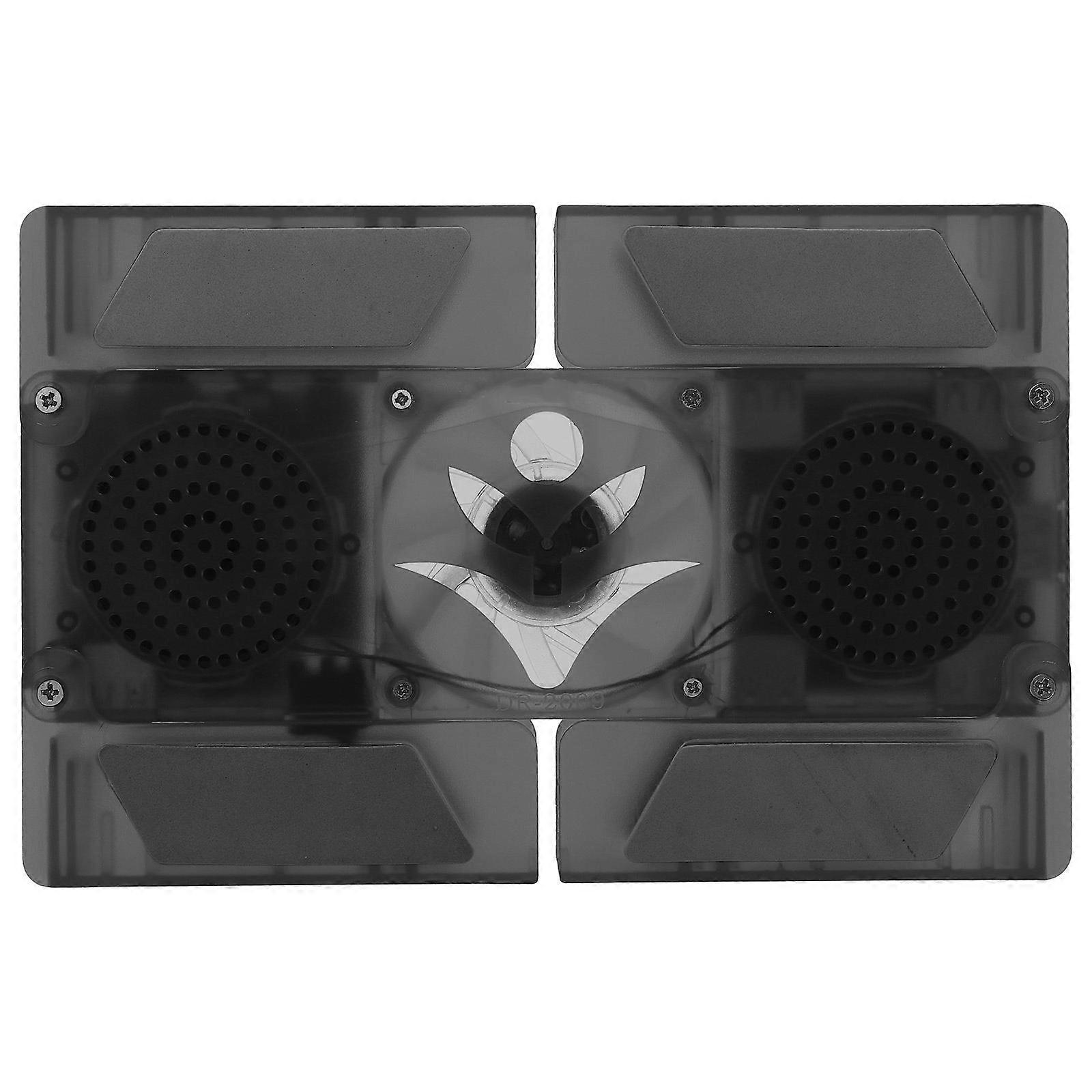 Portable Laptop Cooling Pad Led Lights Foldable Design For Operation 1Set