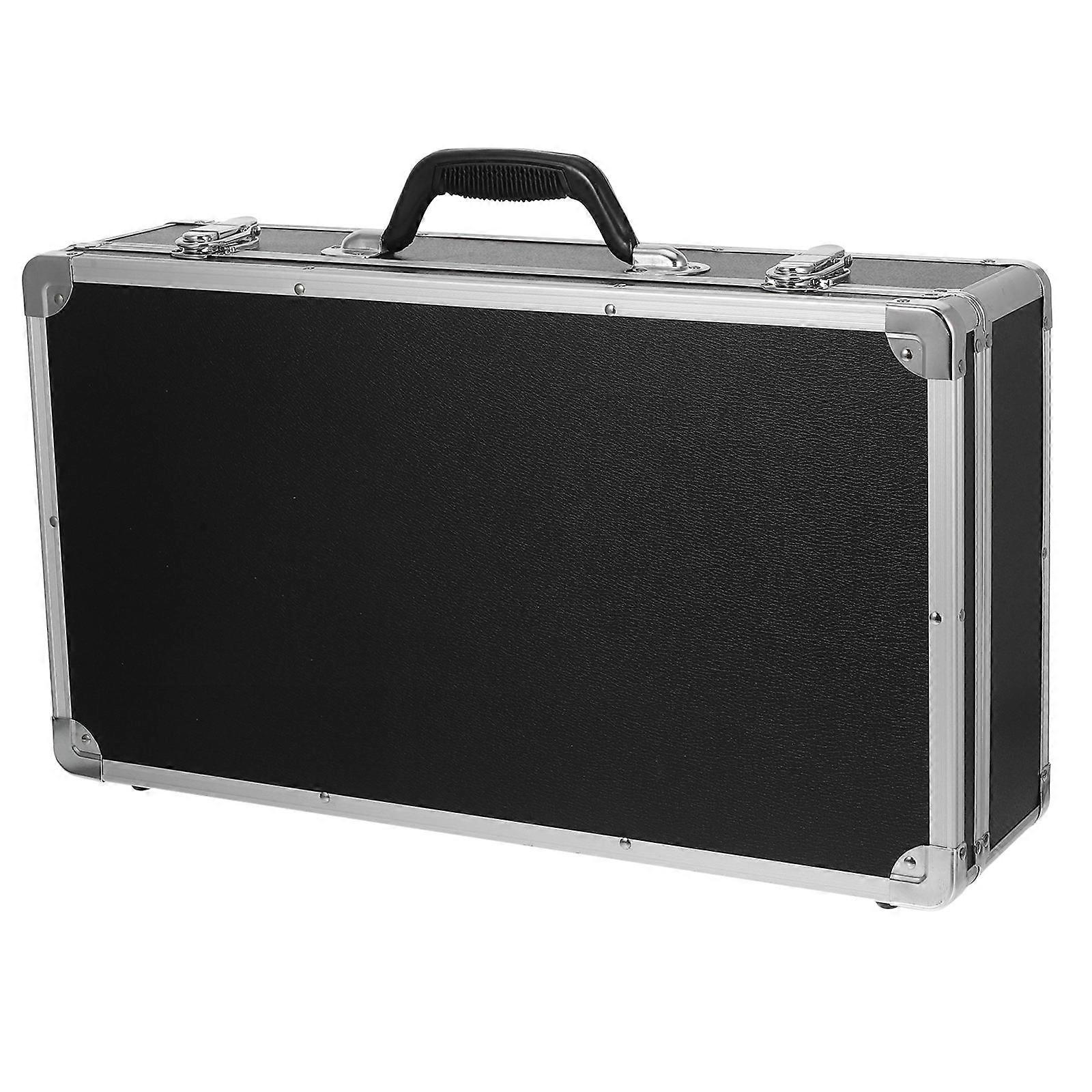 Tool Storage Case Aluminum Alloy Damage Protection Technicians Diy Enthusiasts Non-Slide Handle 50.00X28.00X13.00CM 1Pcs