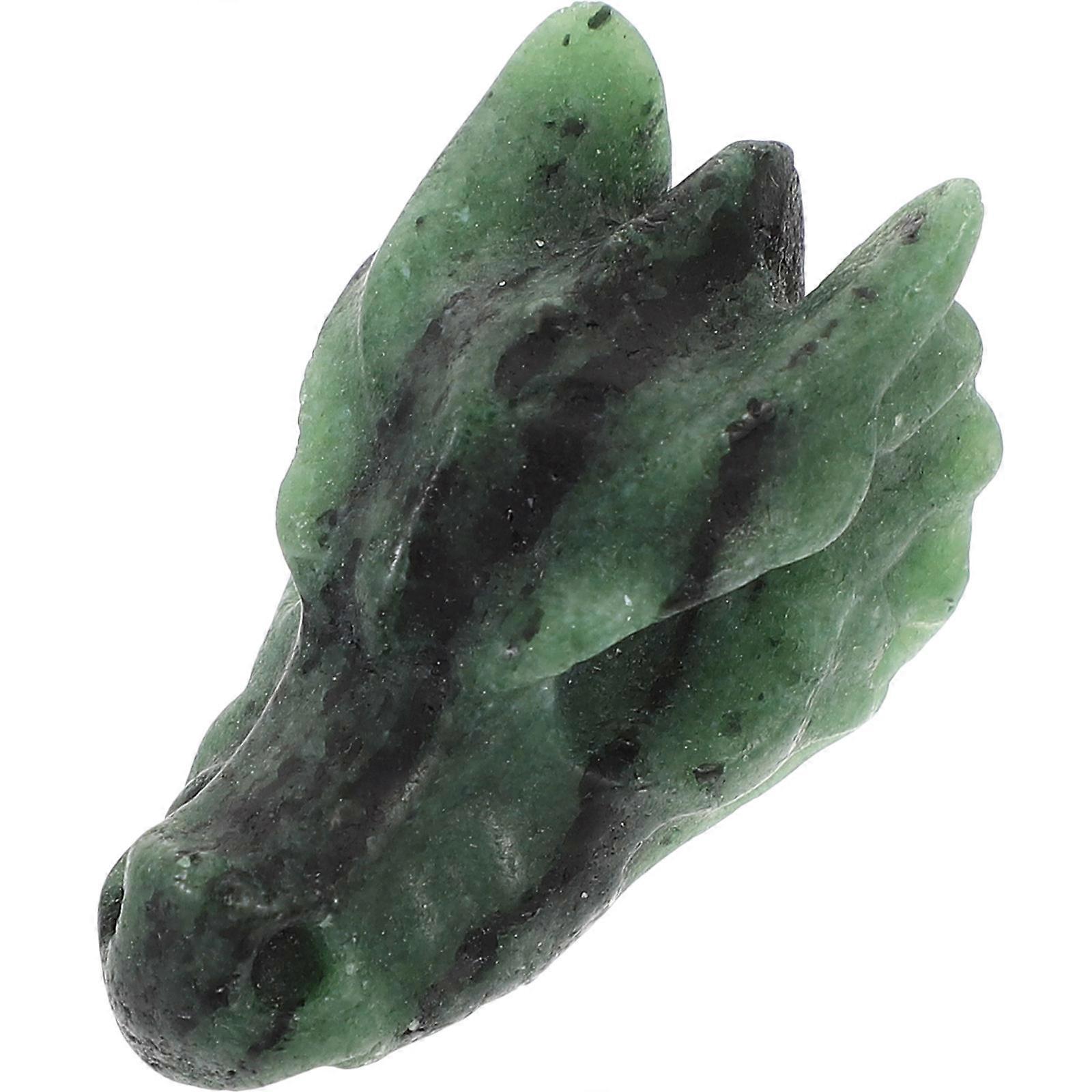 Elegant Design Dragon Head Statue Suitable For Shelves Windowsill 4X2.3X2.3CM 1Pack