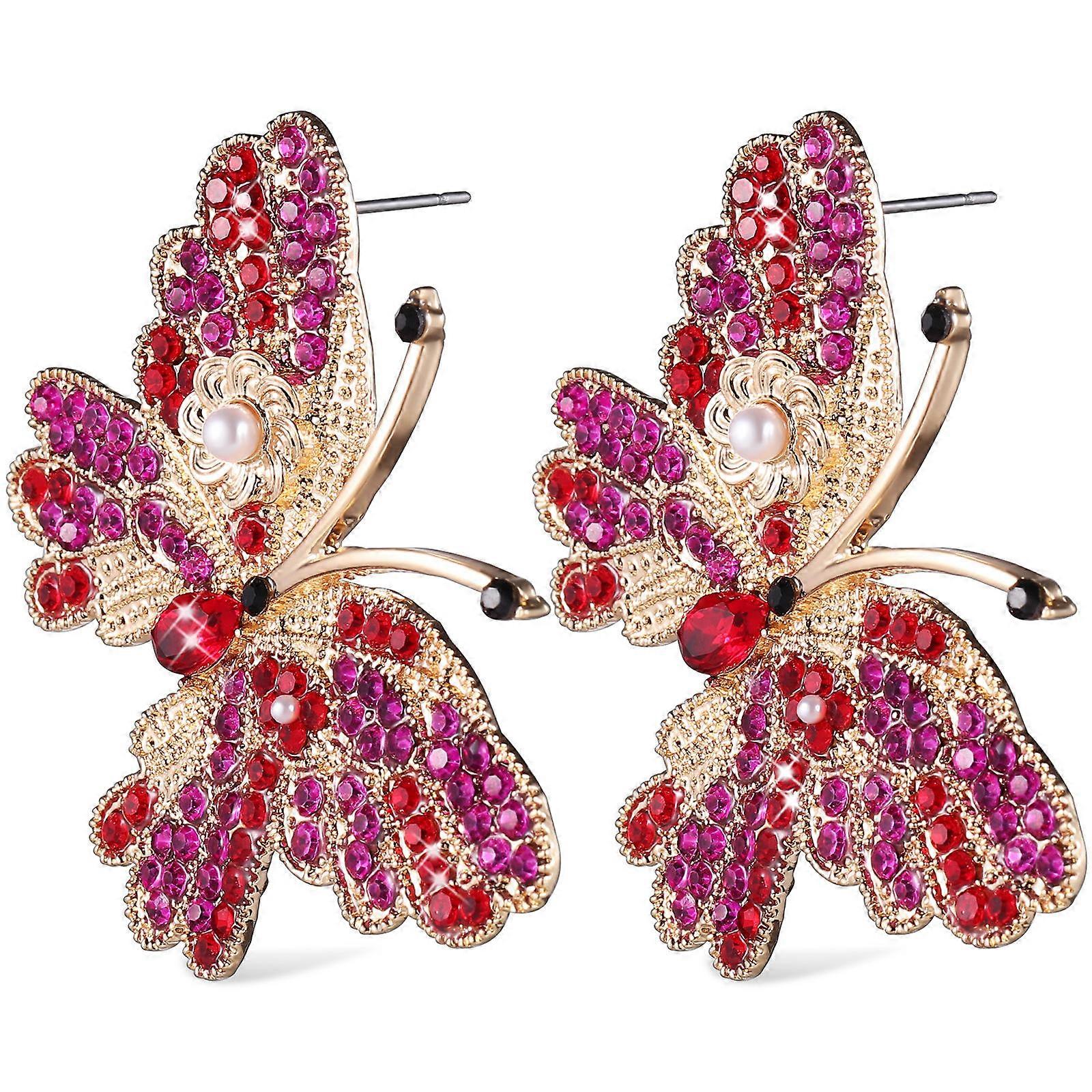 Here's a polished product description for your **Christmas Butterfly Earrings**:
🎄✨ **Christmas Butterfly Earrings for Women** ✨🎄
Add a