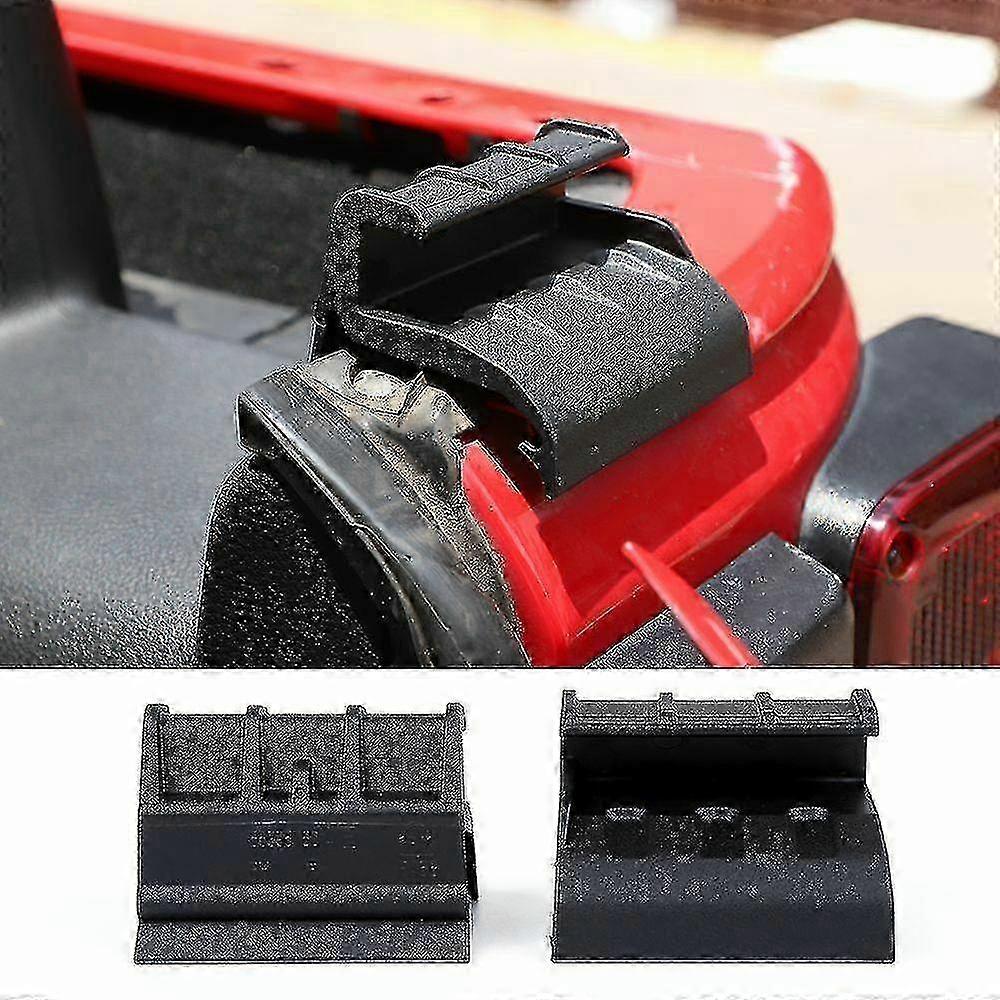 Window retaining clips for Jeep Wrangler JK 2007-2018 soft top