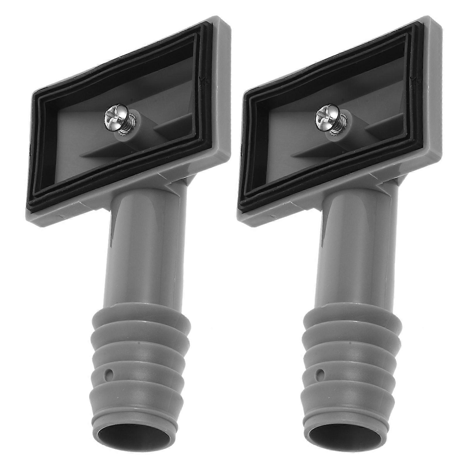 2 Pcs Kitchen Sink Overflow Pipe Kit Overflow Head With Silicone Gasket Fits Most Basins For Home Kitchen Decor