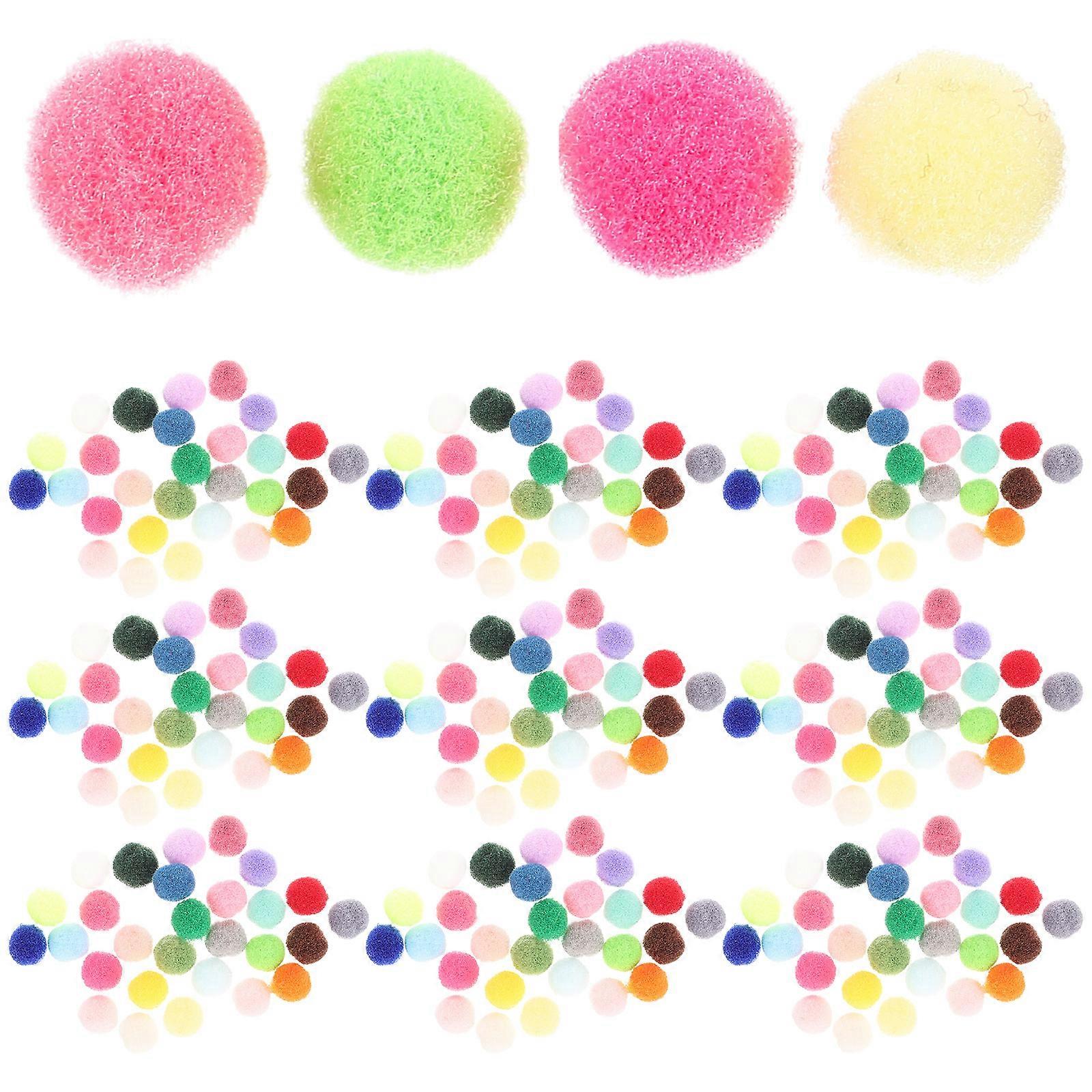 Balls For Kids Plush Ball Toy Costume Diy Car And Bag Charm Elastic Polyester 0.8x0.8x0.8cm 2000Pcs