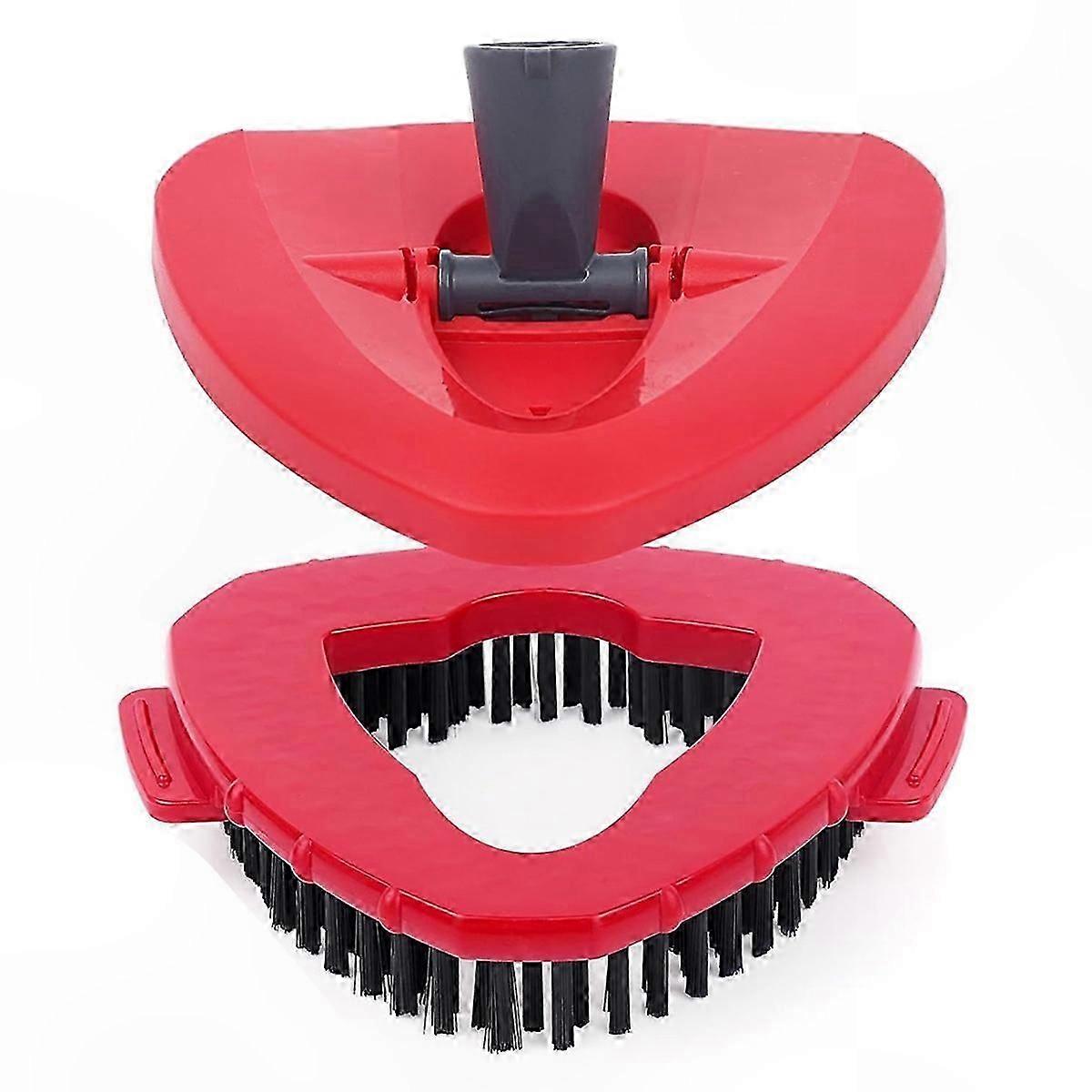 Replacement Triangular Brush Head for Household Toilet and Bathtub Cleaning Tools