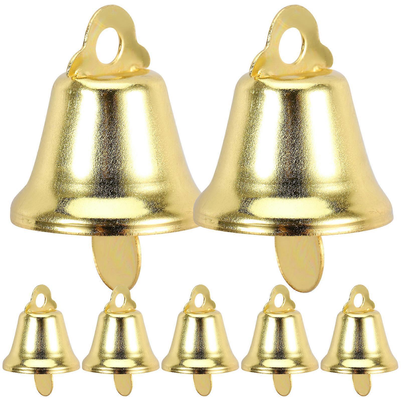 20pcs Small Metal Bells for DIY Crafts, Mini Hanging Bells for Festival, Wind Chimes and Home Holiday Decorations