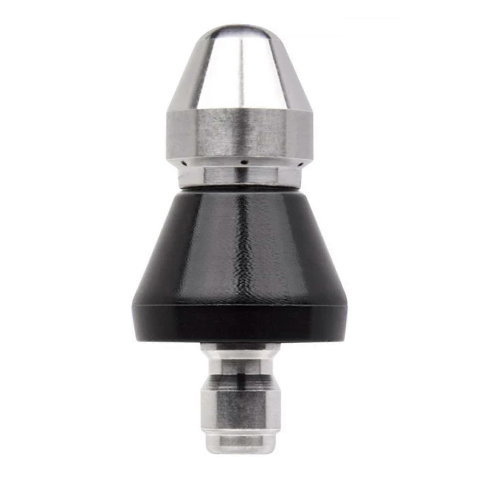 High-Pressure Bagger Cleaner Nozzle Pipe for Pipe Bagger Channel Cleaning - Front 1 and Rear 6 Jet Nozzle System
