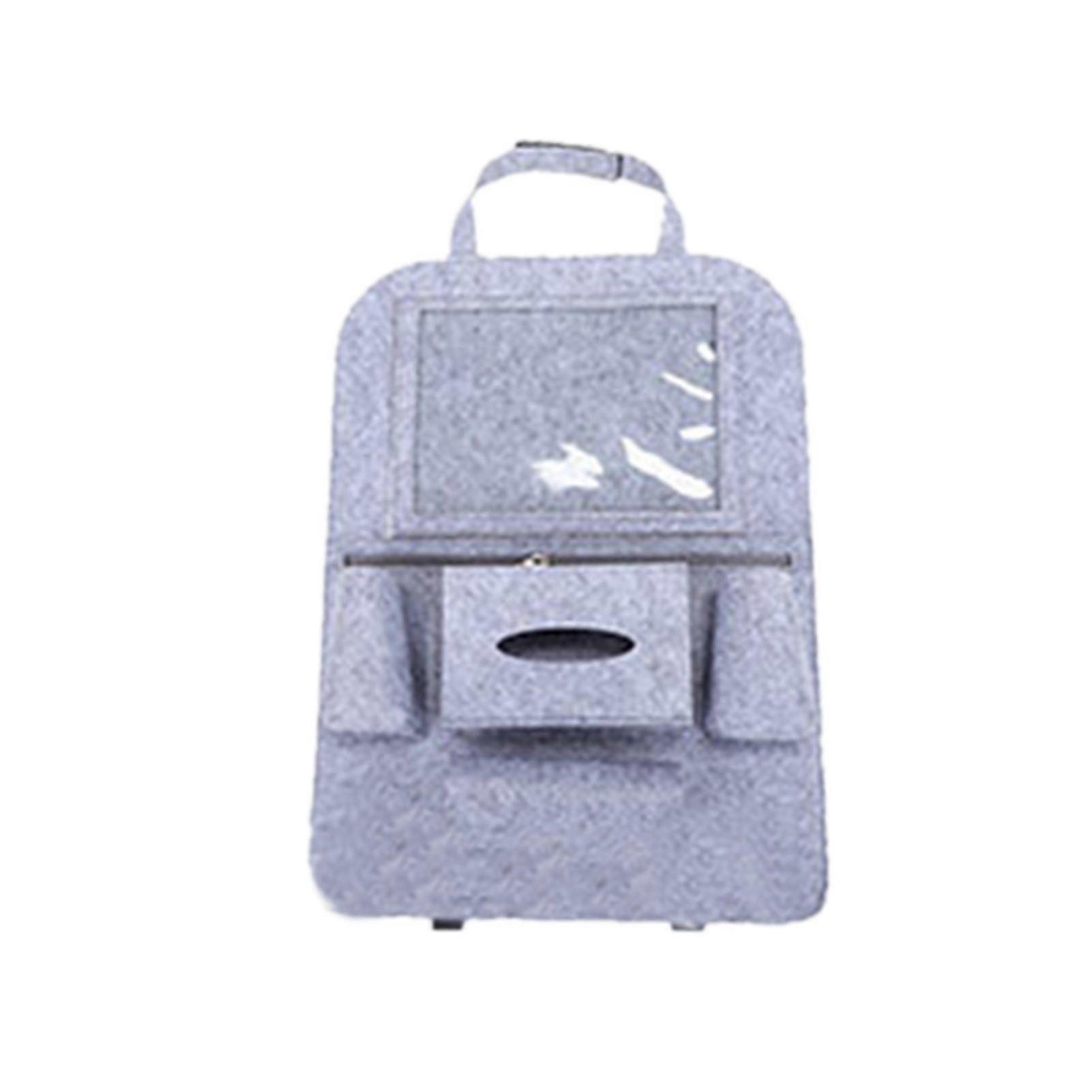 Back seat organiser nonwoven fabric 40x55cm washable universal storage bag