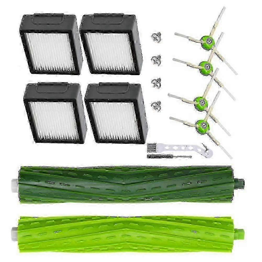 16-Piece Accessory Kit for Robotic Vacuum Cleaners, Compatible with Roomba J7 I7 I3 Series Models