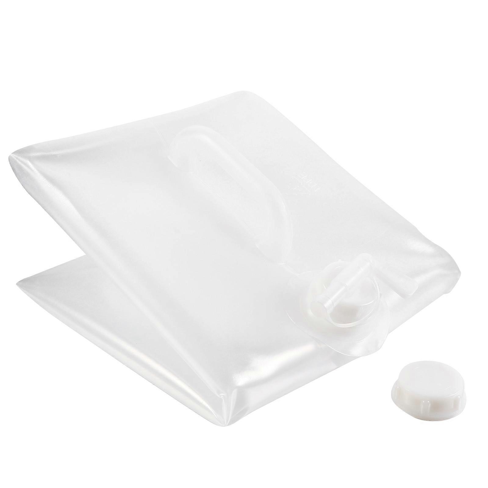 Outdoor Water Bag for Camping and Storage Lightweight Plastic Bucket with Handle Assorted Color