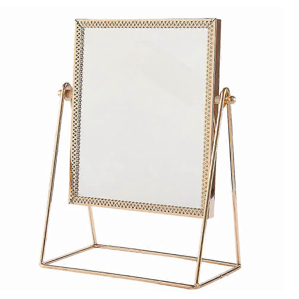 Desktop Makeup Mirror For Women Daily Use Random Color 1Pc