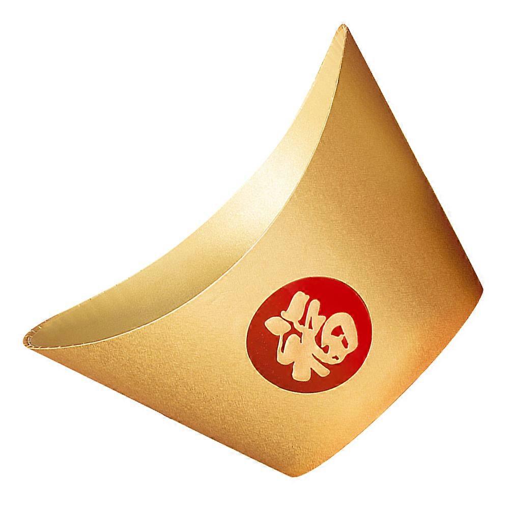 Chinese New Year Decorations Flower Packaging Box Flower Arrangement Container Golden 24X16X14CM Waterproof Tank Included 1Set