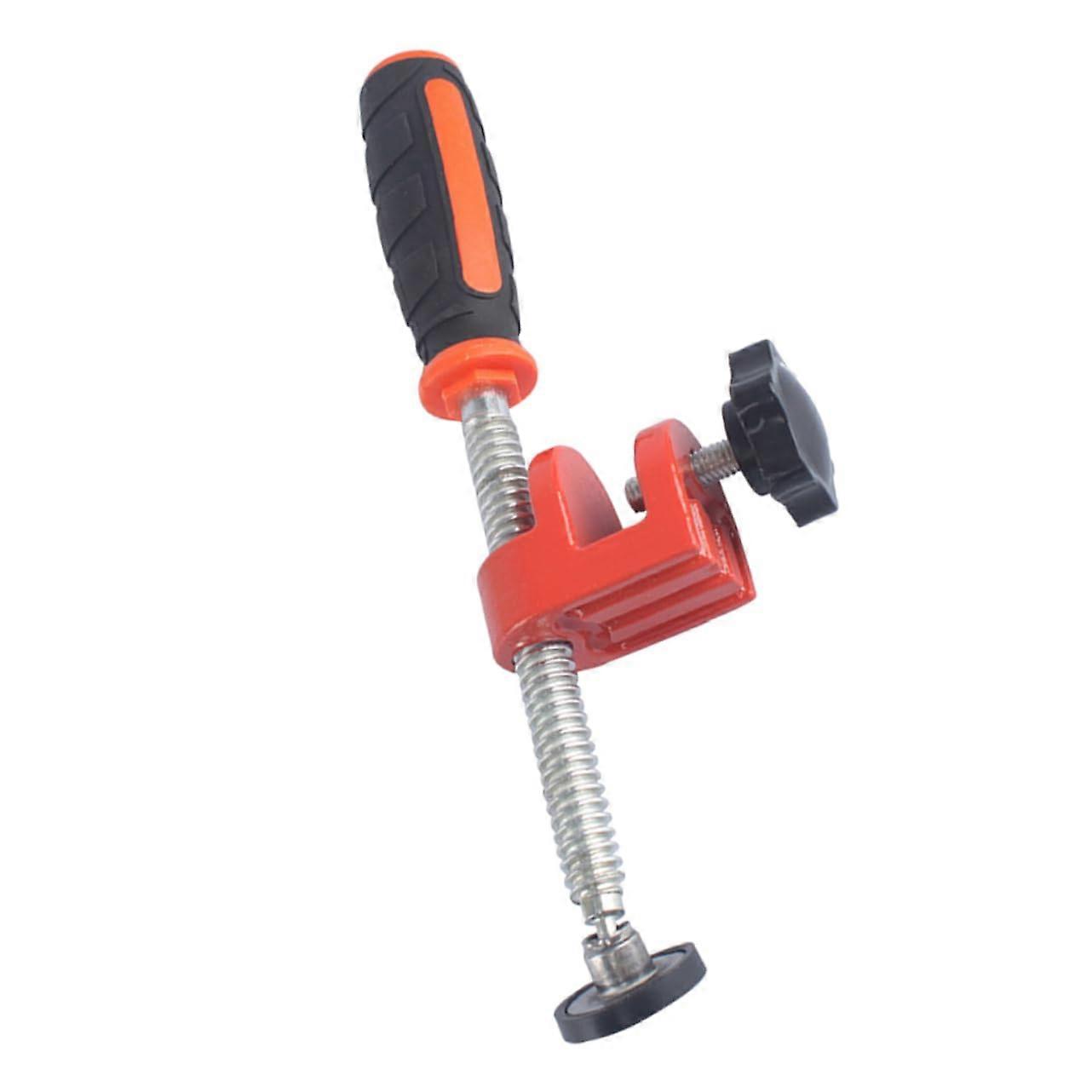 Fixed Woodworking Clamp, Sturdy FClip, Stable Clip for Workpiece Securing, Ergonomic Handle, Rustproof and Durable