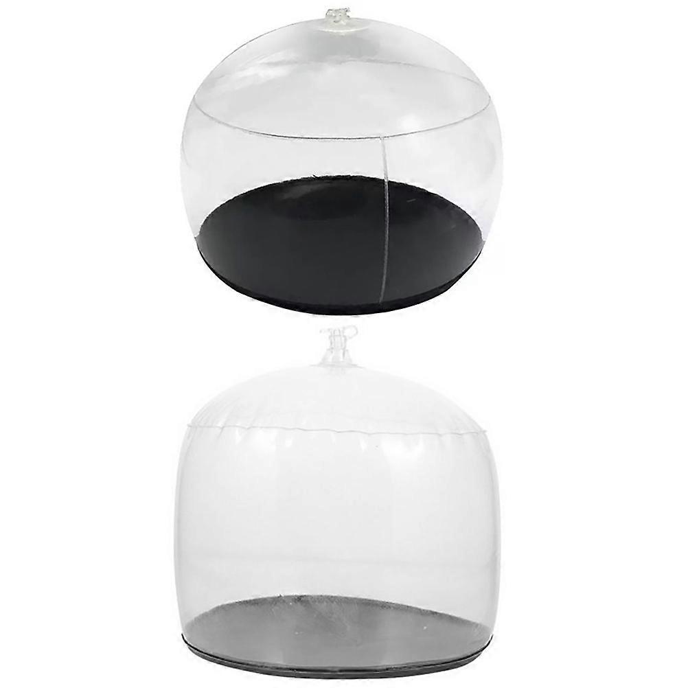 Inflatable Hat Stand for Home Use Transparent PVC Material Keeps Hats Shaped 2 Pcs