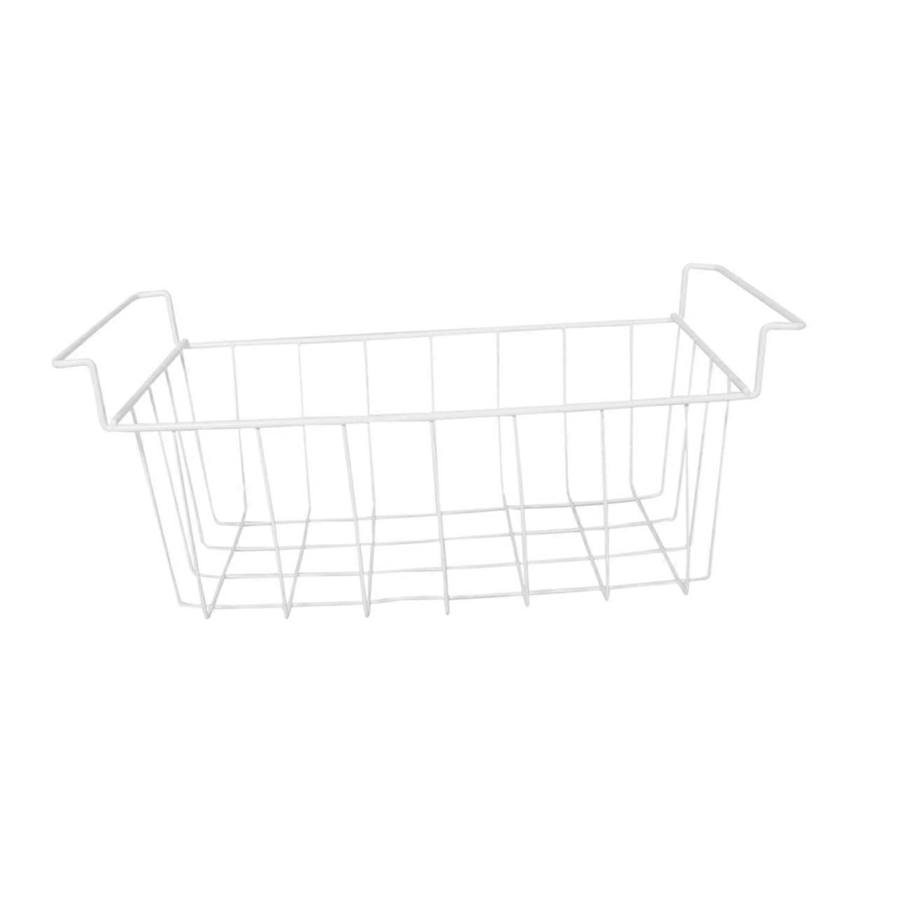 Freezer Baskets Metal Wire Hanging Organizer Container for Fridge and Freezer NonSlip Stable and SpaceSaving