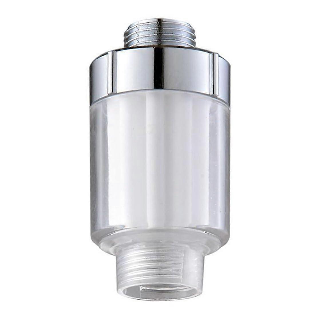 Shower Faucet Filter Hard Water Softener for Universal Shower Head System Transparent, Shower Filter