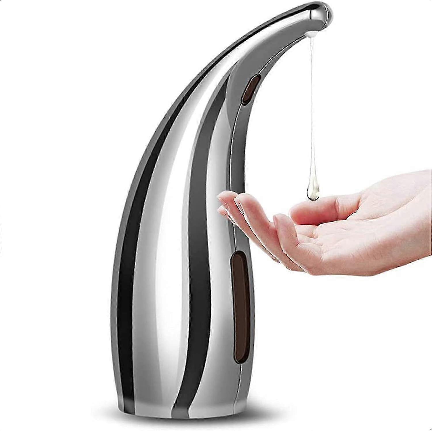 Automatic Soap Dispenser with Infrared Motion Sensor, Blue Light Indicator
