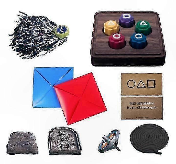 Korean Traditional Folk Game Collection Inspired by 2