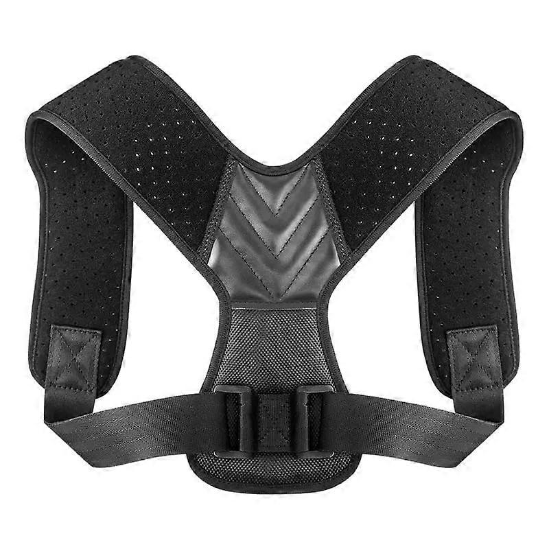 Posture Corrector for Men Women, Adjustable Back Brace for Neck and Shoulder Pain Relief, Breathable Design (Medium)