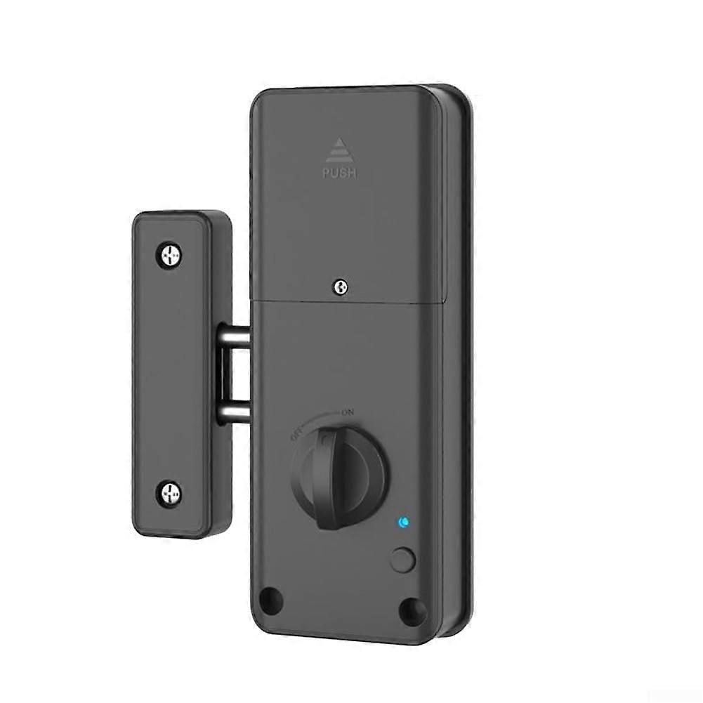 Smart Lock Wooden Door With IC Card Access Electronic Lock Tamper-Proof High-Tech Door Lock