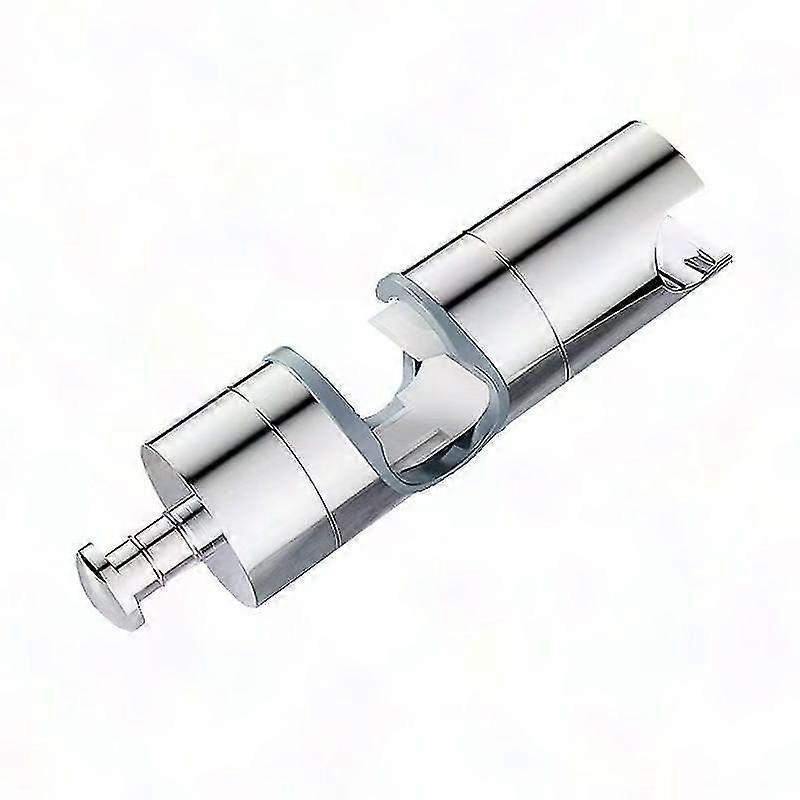 Adjustable ABS Shower Head Holder - Chrome Replacement Hand Shower Bracket & Rail Clamp Support