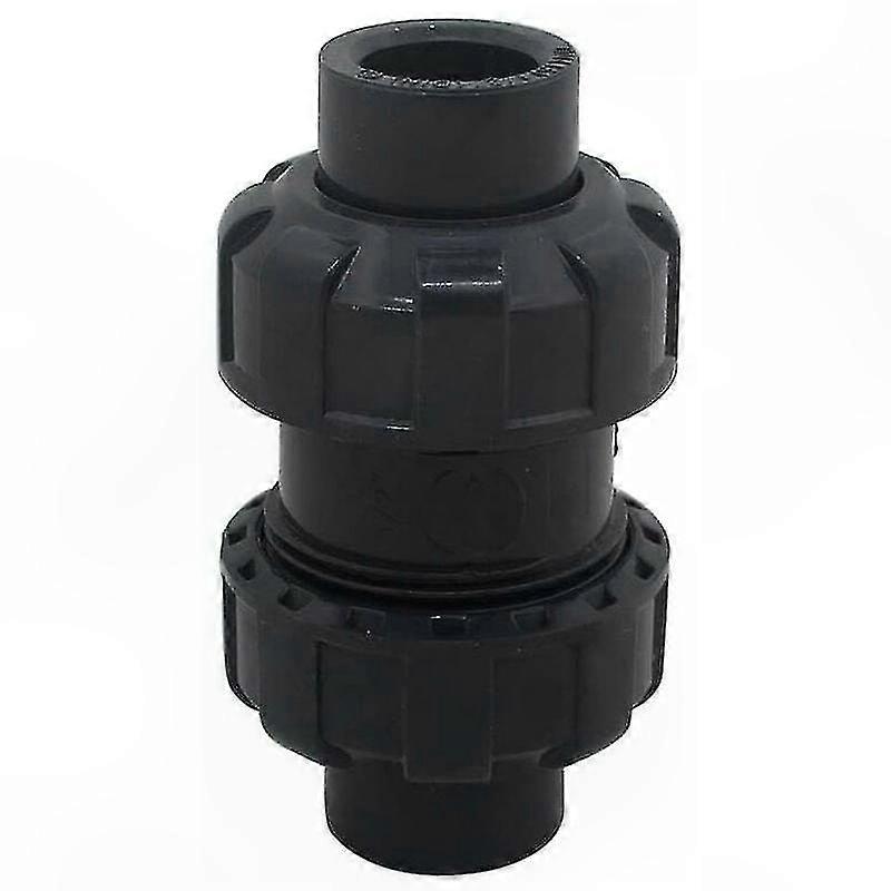 PVC Anti-Backflow Check Valve for Swimming Pools, Inner Diameter 50mm, Suitable for Pipe Sizes 20-63mm