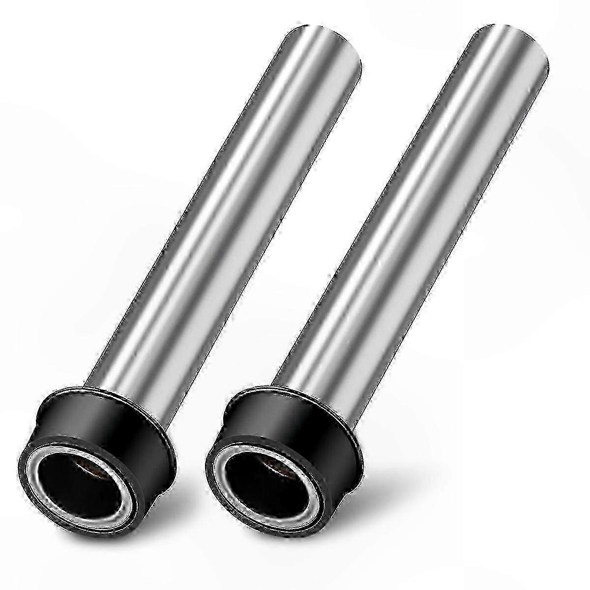 2-Pack Sink Overflow Pipe, 7.48" Strainer Drain Tube for Bar Sinks, Hole-Fitting Stopper Pipe