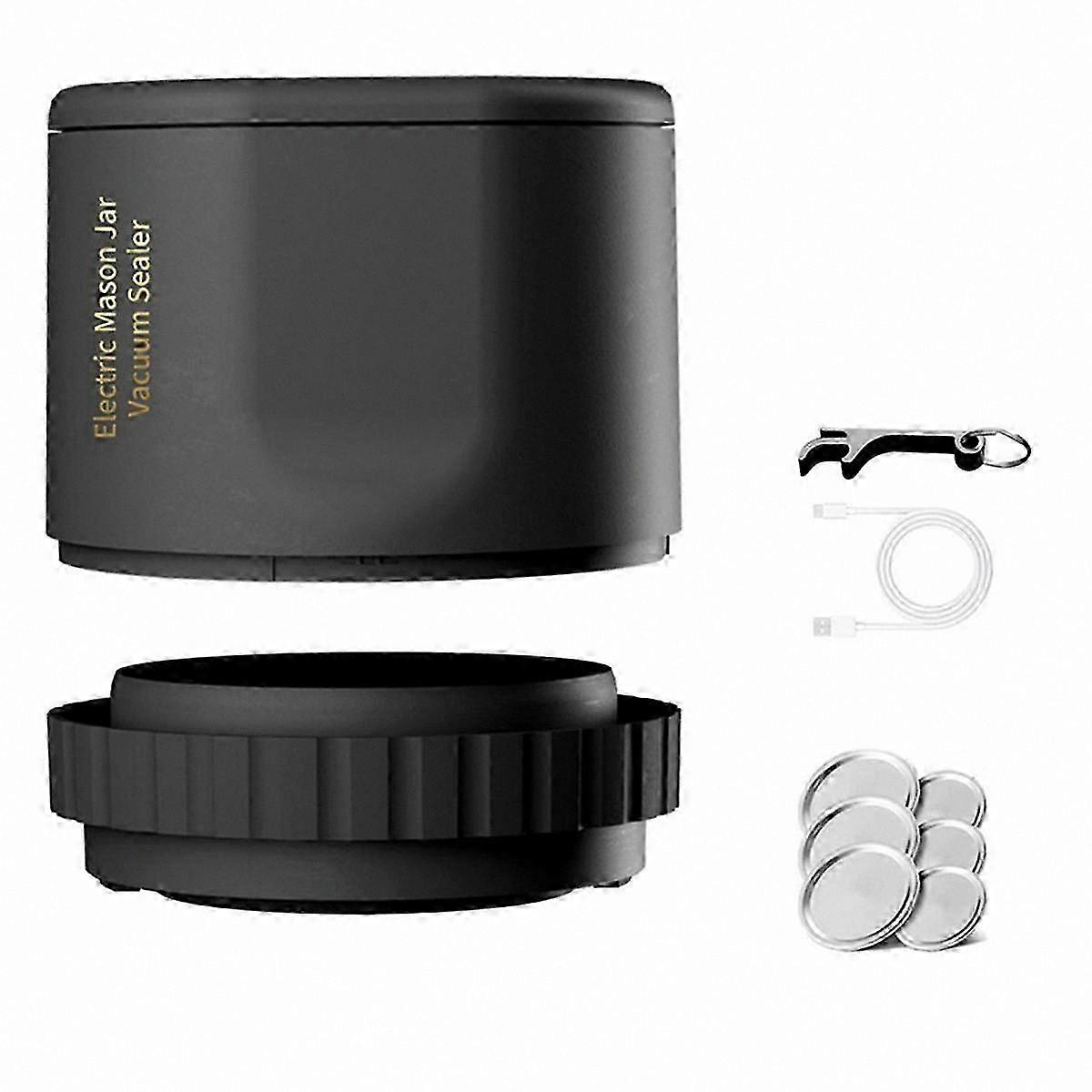 Vacuum Sealing System for Mason Jars with Can Lids, Electric Jar Sealer for Food Preservation and Canning Storage Solutions