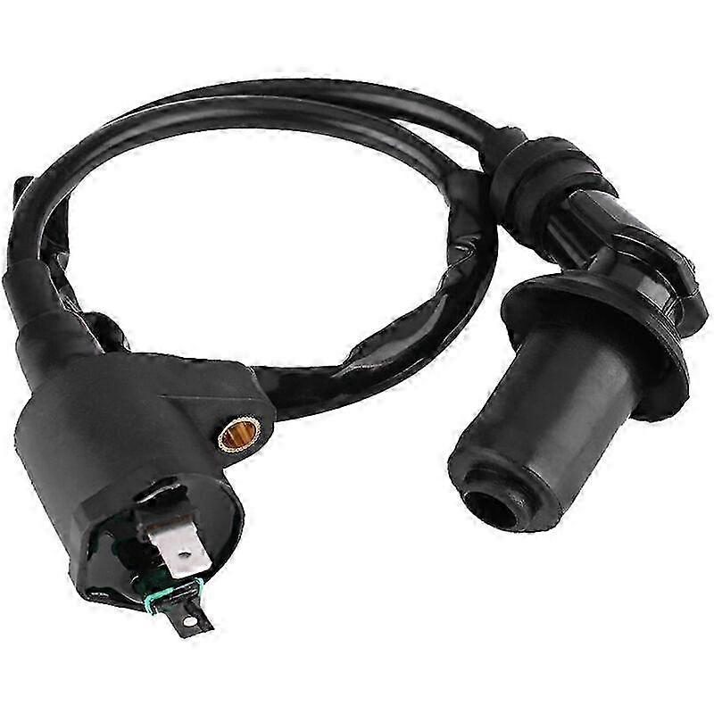 Ignition Coil for 50CC 125CC 150CC Engines - Compatible with Scooters Mopeds Dirt Bikes - Black Replacement Component