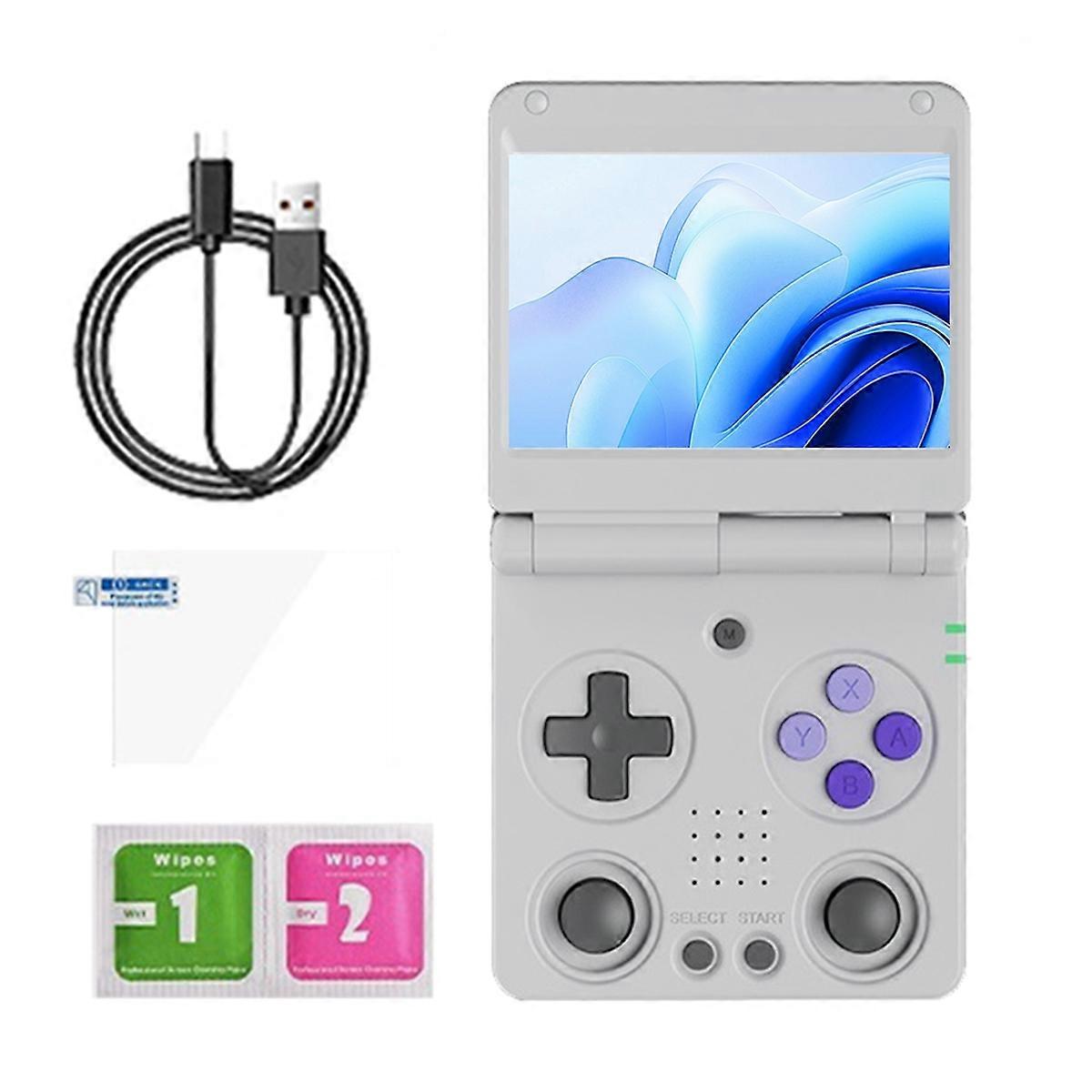 RG34XXSP Retro Game Console Linux 64Bit 3.4 Inch 64+256G 14000+Games Handheld Game Console Supports