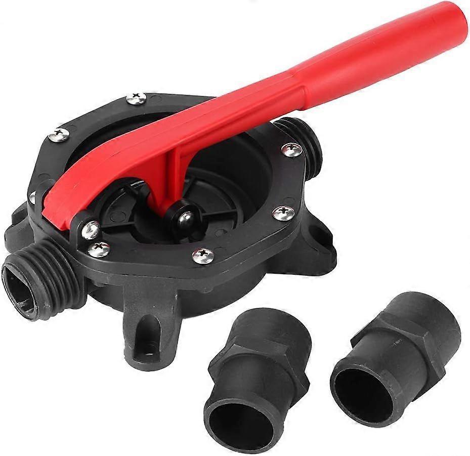 Manual Bilge Pump, Plastic Handle Marine Manual Diaphragm Hand Bilge with Adapter Sealing